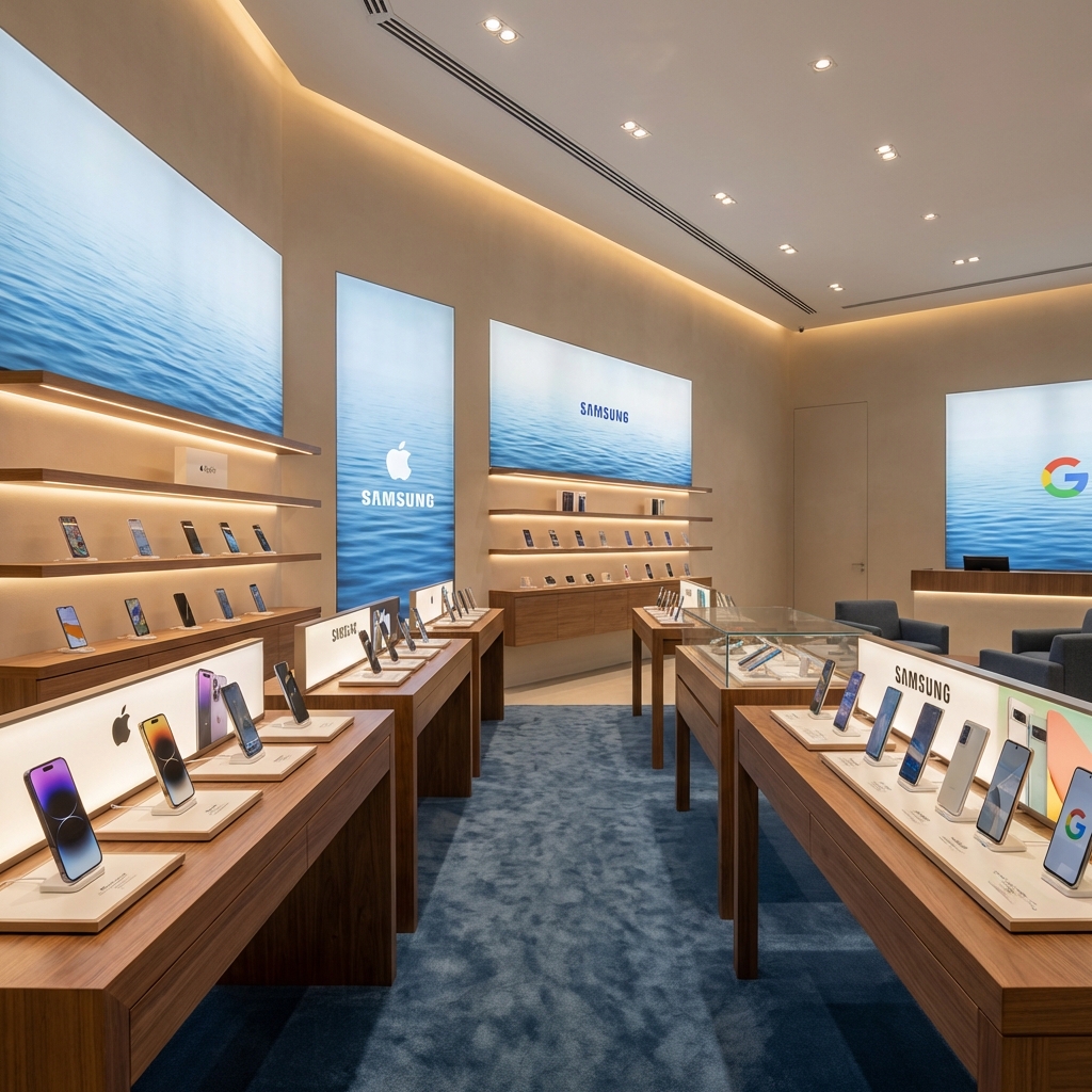 Vaz Mobile Shop Interior